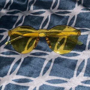 Yellow glasses